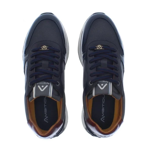 Ambitious Riviera Heren Sneaker 6553 Navy/Anthracite