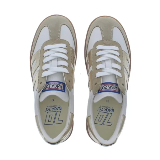 Back 70 Cloud Dames Sneaker Metalic gold