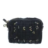 Campomaggi Crossbody Vlecht met Studs C0001 nero