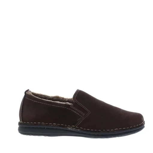 Cypres Heren Pantoffel Gesloten Bruin