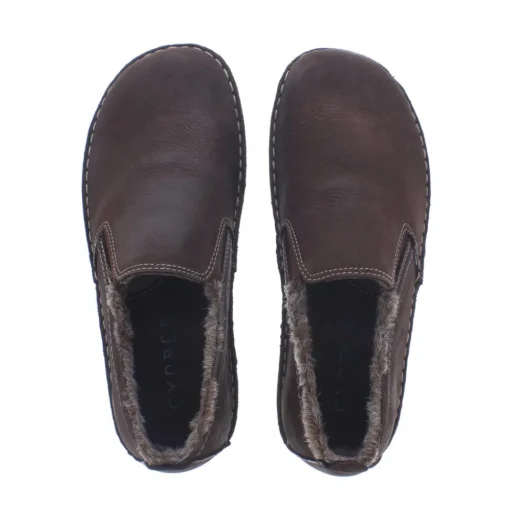 Cypres Heren Pantoffel Gesloten Bruin
