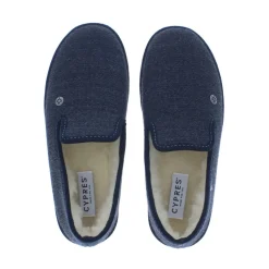 Cypres Heren Pantoffel Gesloten Marino Blauw