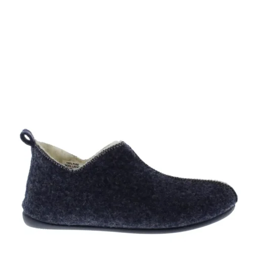 Cypres Jacqueline Dames Pantoffel Marine Blauw
