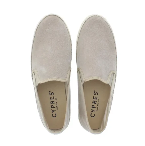 Cypres Kamiel Heren Instapper Serraje Beige