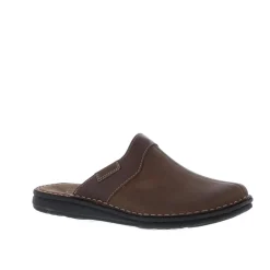 Cypres Loet Heren Pantoffel Bruin