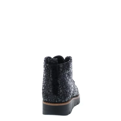 Cypres Lyncke Dames Veterschoen Black Capel