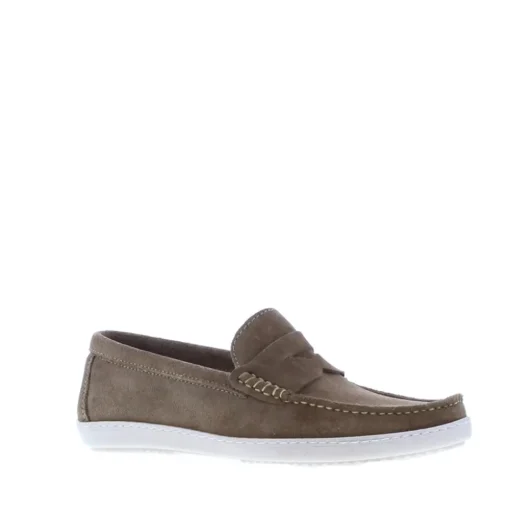 Cypres Olly Loafer Witte Zool Cognac