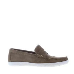 Cypres Olly Loafer Witte Zool Cognac