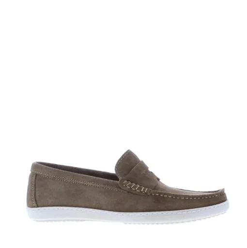 Cypres Olly Loafer Witte Zool Cognac