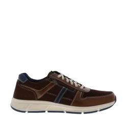 Cypres Wester Heren Sneaker Waxy Crunch Brandy