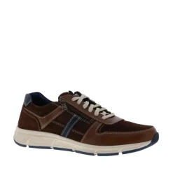 Cypres Wester Heren Sneaker Waxy Crunch Brandy