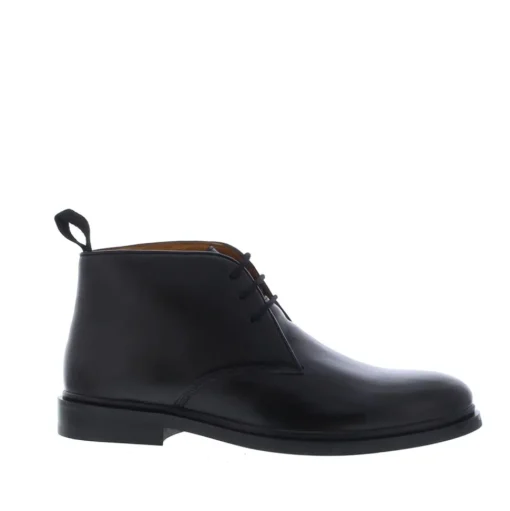 Daniel Kenneth Heren Veterboot Leer Black Crust