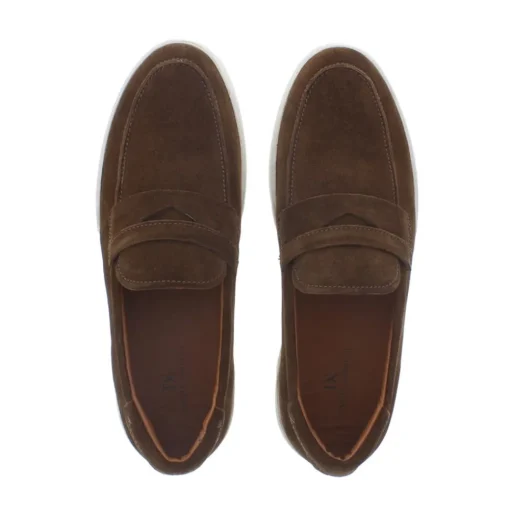 Daniel Kenneth Rivano Penny Loafer Tobacco Cow
