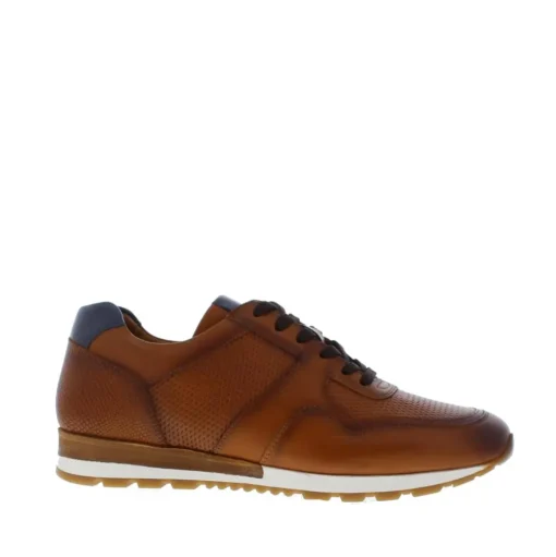 Daniel Kenneth Rodrigo Sneaker Cognac Navy cow