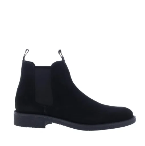 Daniel Kenneth Sammy Chelsea Sportief Black Calf Suede