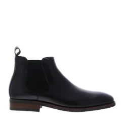 Daniel Kenneth Valentin Chelsea Leer Waxed Cow Leather Black