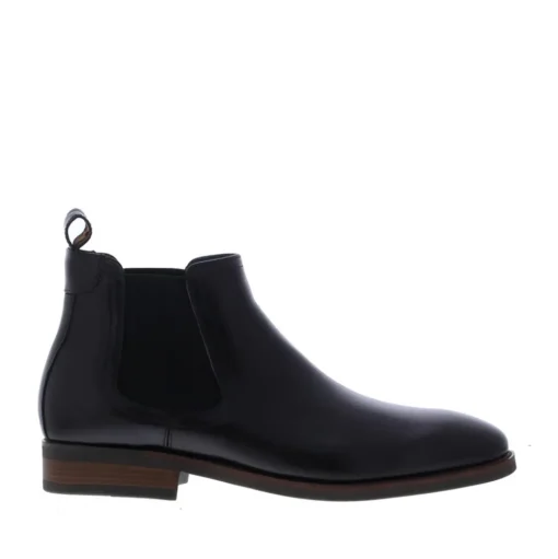 Daniel Kenneth Valentin Chelsea Leer Waxed Cow Leather Black