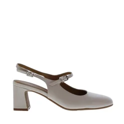 Di Lauro Adela Slingback Lak BT-03 Off WhitecPatent