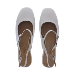 Di Lauro Adela Slingback Lak BT-03 Off WhitecPatent