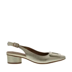 Di Lauro Affia-1 Slingback Gesp YJ-28 Gold Metal