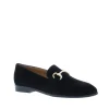 Di Lauro Laure Dames Mocassin Black Suède