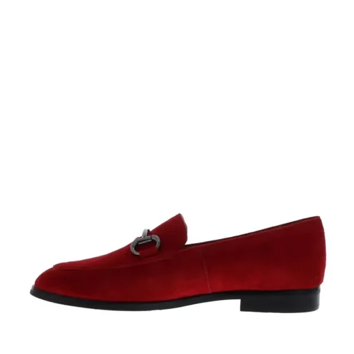 Di Lauro Laure Dames Mocassin HD-ML-162 Warm Red