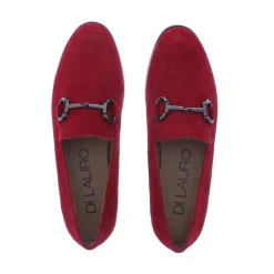 Di Lauro Laure Dames Mocassin HD-ML-162 Warm Red