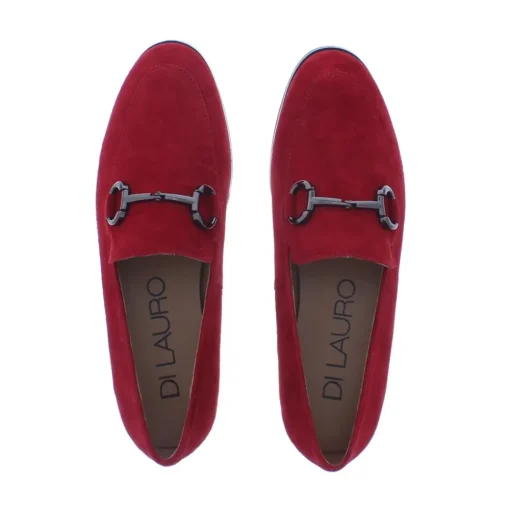 Di Lauro Laure Dames Mocassin HD-ML-162 Warm Red
