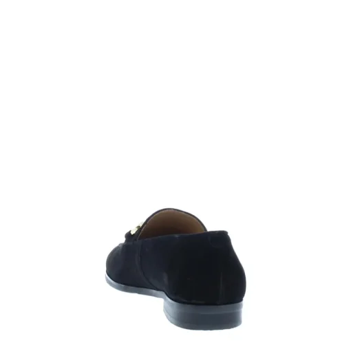 Di Lauro Laure Dames Mocassin Black Suède