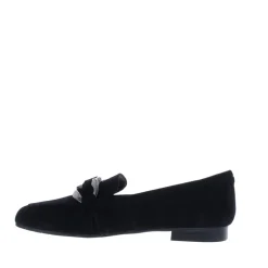 Di Lauro Loafer Ketting Suede Black Sheep Suede