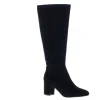 Di Lauro Lotus Dames Laars Black Suede