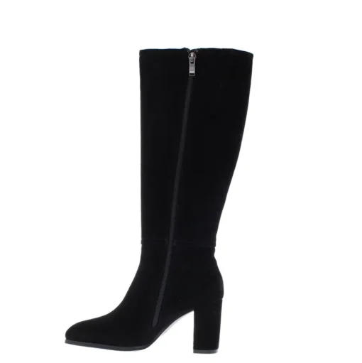 Di Lauro Lotus Dames Laars Black Suede