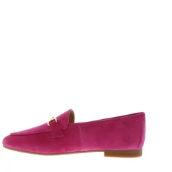 Di Lauro Odeth-1 Loafer bit Fuxia Sheep Suede