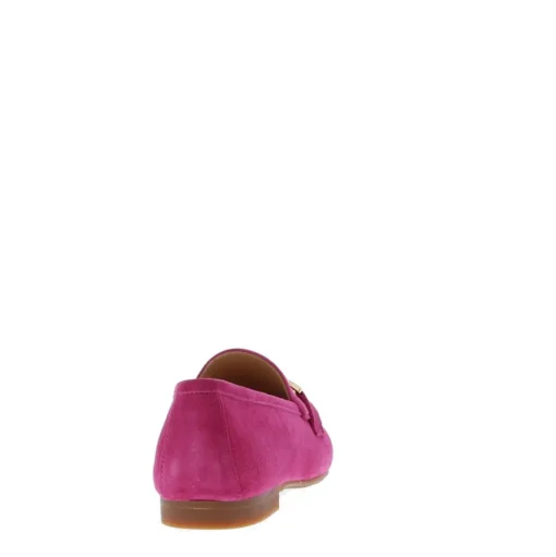 Di Lauro Odeth-1 Loafer bit Fuxia Sheep Suede