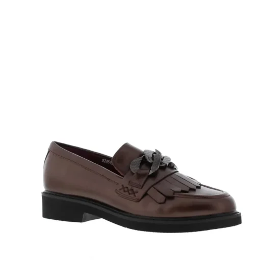 Di Lauro Parys Dameas Loafer Dk Brown