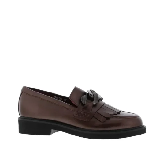 Di Lauro Parys Dameas Loafer Dk Brown