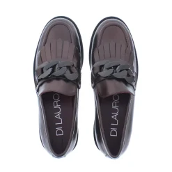 Di Lauro Parys Dameas Loafer Dk Brown