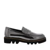 Di Lauro Pearl Dames Loafer Gun Shiny Cow