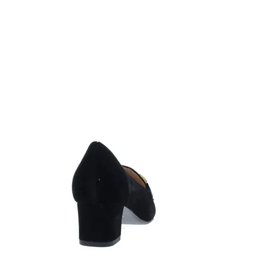 Di Lauro Pump met Bit Black Sheep Suede