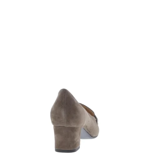 Di Lauro Pump met Bit Taupe Suede