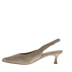 Di Lauro Rebecca Sling Back HD ML37 Taupe suede