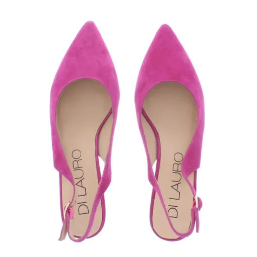 Di Lauro Rebecca Sling Back Red als Fuxia