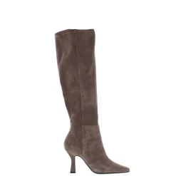Di Lauro Stetch Laars 6 cm Hak Taupe Suede