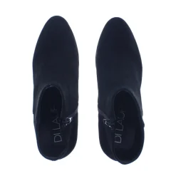 Di Lauro Umaima Suede Plateau Black Sheep Suede