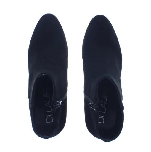Di Lauro Umaima Suede Plateau Black Sheep Suede