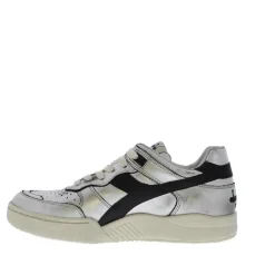 Diadora B560 Dames Sneaker C4702 Silver/Black