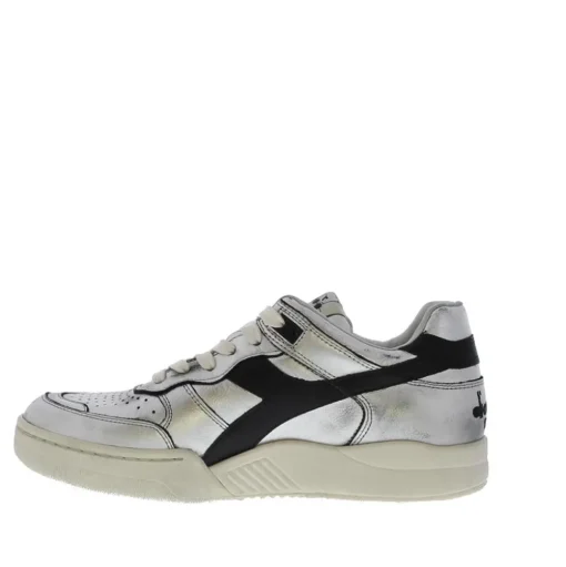 Diadora B560 Dames Sneaker C4702 Silver/Black