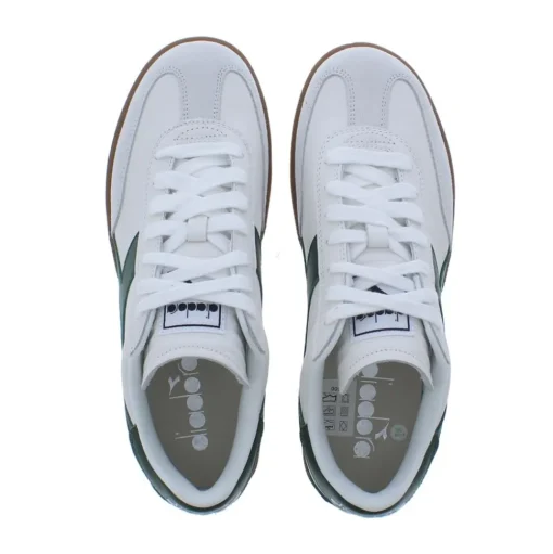 Diadora Trainer Heren Sneaker C1161 White/Fogliage Green