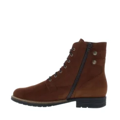 Durea 9709 Dames Veterboot Khaty Whiskey