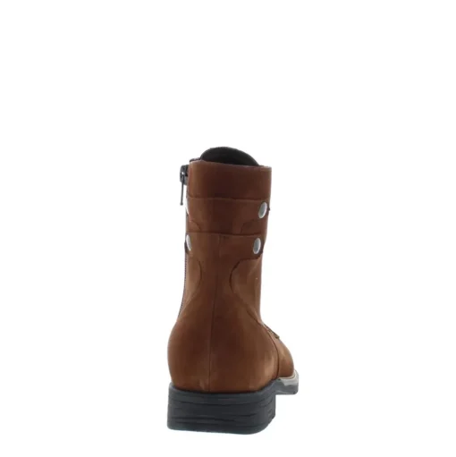 Durea 9709 Dames Veterboot Khaty Whiskey